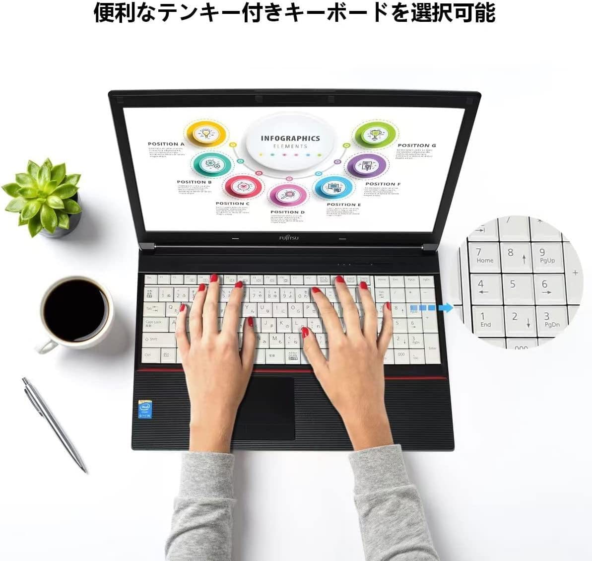 富士通 - LIFEBOOK A574◆i5-4310M/SSD128G/８G/DVDRW Amazon.co.jp: 【整備済み品】 FUJITSU 富士通 LIFEBOOK A574